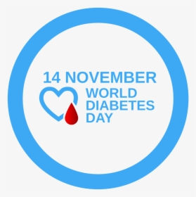 14 November World Diabetes Day Clipart - Circle, HD Png Download, Free Download