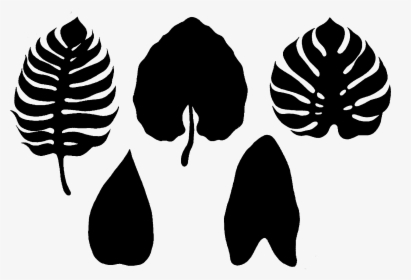 Leaf Clip Art Silhouette Tree Pattern - Illustration, HD Png Download, Free Download