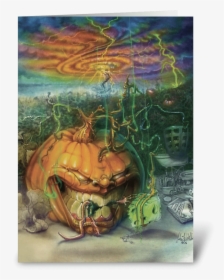 Munchkin Pumpkin Greeting Card - Visual Arts, HD Png Download, Free Download