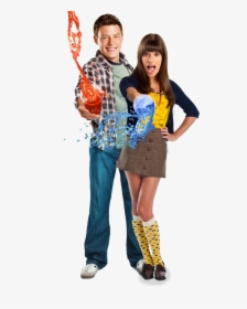 Finn & Rachel -legs - Glee Png Finn And Rachel, Transparent Png, Free Download
