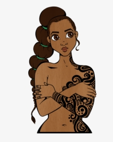 Tattoo Girl Png, Transparent Png, Free Download