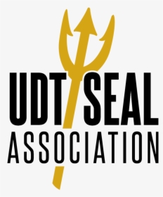 Udt Seal 2017 Logo Black Text - Udt Seal Association, HD Png Download, Free Download