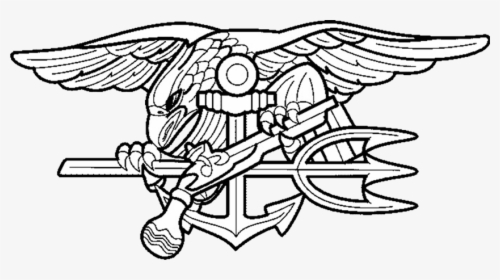 Logo Navy Seal Trident, HD Png Download, Free Download