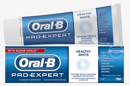 Oral B Pro Expert Healthy White Toothpaste - Oral B, HD Png Download, Free Download
