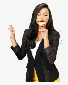 Naya Rivera, Glee, And Butterfly Image - Santana Lopez Season 4, HD Png Download, Free Download