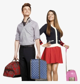 Glee Rachel Et Kurt, HD Png Download, Free Download