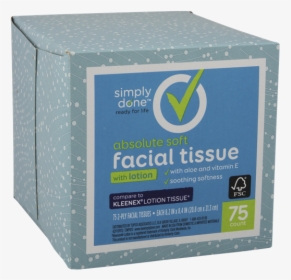 Simply Done Facial Tissue, HD Png Download, Free Download