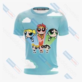 The Powerpuff Girls Unisex 3d T-shirt - Powerpuff Girls, HD Png Download, Free Download