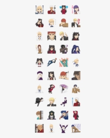 Fate/stay Night [ubw] Line Sticker Gif & Png Pack - Fate Stay Night Ubw Line Sticker Fate, Transparent Png, Free Download