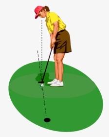 Golf Clipart Putt - Cliparts Golf Transparent, HD Png Download, Free Download