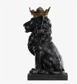 Lion With A Crown Statue, HD Png Download, Free Download