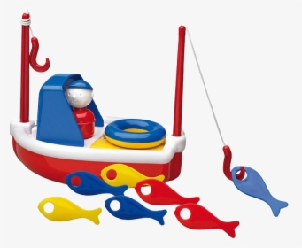 Bath Toy Fishing Boat , Png Download - Fun Bath Toy Boat, Transparent Png, Free Download