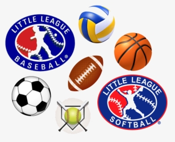 Softball Baseball Little League Logo, HD Png Download, Free Download