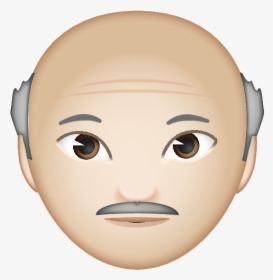 Emoji Old Man Png, Transparent Png, Free Download