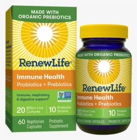 Renew Life Optimal Energy Probiotics + Prebiotics, HD Png Download, Free Download