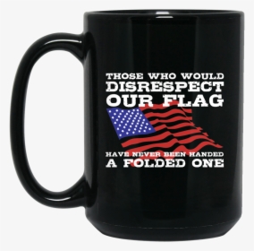 Veteran Mug Folded Flag Memorial Day Mug - Mug, HD Png Download, Free Download