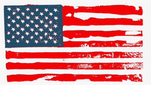 Grunge American Flag 4 - Solberg–hunterdon Airport, HD Png Download, Free Download