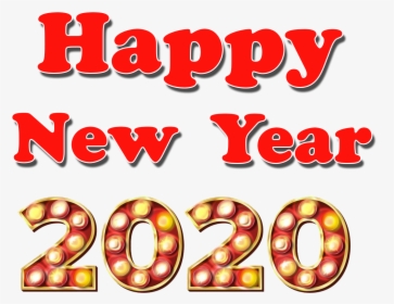 Happy New Year Png Image 2020 Png Transparent Background - Illustration, Png Download, Free Download