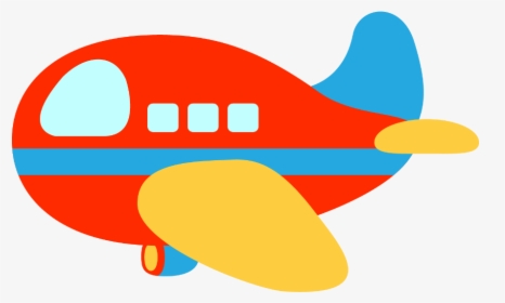 Airplane Aircraft Clip Art - Meios De Transporte Desenho, HD Png Download, Free Download