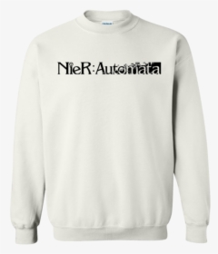 Nier Automata Logo Words Shirt, Hoodie - Hoodie, HD Png Download, Free Download