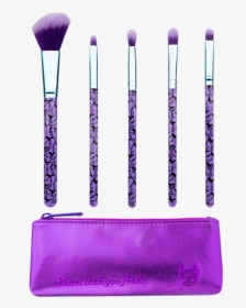 Makeup Brush Set Disney Villain Maleficent, HD Png Download, Free Download