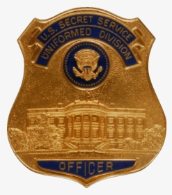 Badge Of The United States Secret Service Uniformed - Uniformed Division Us Secret Service, HD Png Download, Free Download