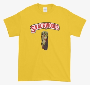 Snackwoods Taco Final Zzz Drip Lines Mockup Front Flat - Burreaux T Shirt, HD Png Download, Free Download