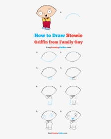Draw Stewie Griffin Step By Step, HD Png Download, Free Download