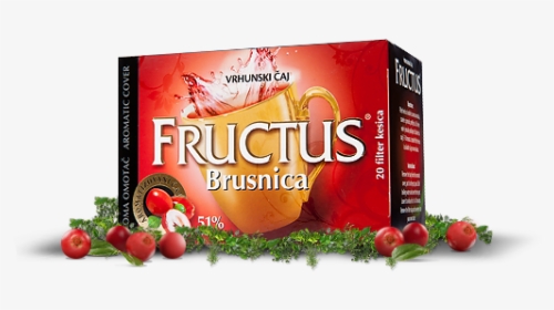 Cranberry 51% - Exclusive - Fructus - Fructis Brusnica, HD Png Download, Free Download
