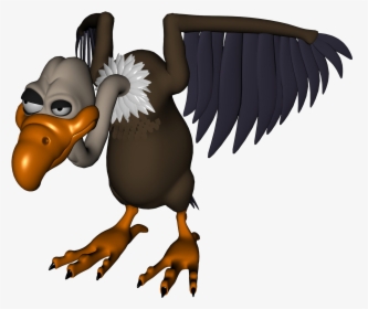 Cartoon Vulture - Fantasy Football Vultures Logo, HD Png Download, Free Download