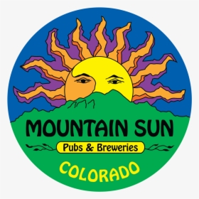 Logo Color - Mountain Sun Boulder Brewery, HD Png Download, Free Download