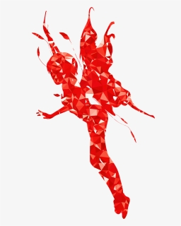 Ruby Female Fairy Silhouette - Fairy Tale Image Transparent, HD Png Download, Free Download