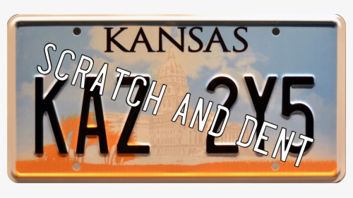 Kansas License Plate, HD Png Download, Free Download