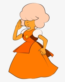 Gemcrust Wikia - Steven Universe Orange Sapphire, HD Png Download, Free Download