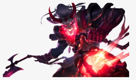 League Of Legends Blood Moon Thresh Render - Blood Moon Thresh Png, Transparent Png, Free Download