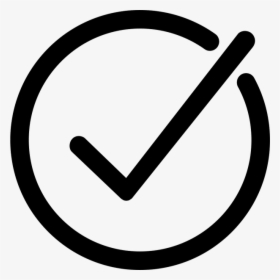 Transparent Circle Checkmark Icon, HD Png Download, Free Download