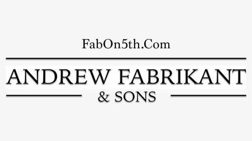 Andrew Fabrikant & Sons - Parallel, HD Png Download, Free Download