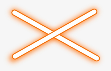 #neon #x #line #lines #orange #freetoedit #spiral #geometric - Orange Neon Line Png, Transparent Png, Free Download
