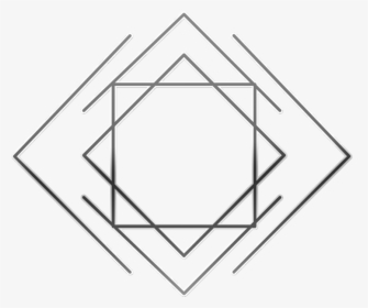 《«»》 #pattern #lines #geometric #minimalistic #geometry - Octagram 2d, HD Png Download, Free Download
