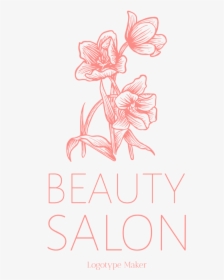 Beauty Salon Logo Maker With Flower Icon - Sacred Lotus, HD Png Download, Free Download