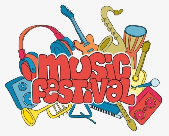 Retro Music Png - Music Festival Vector Png, Transparent Png, Free Download