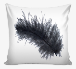 Black Feather, Pillow Cover - Best Thought For Wife, HD Png Download, Free Download