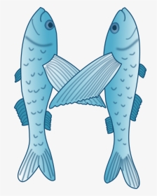 Christian Fish Clipart, Vector Clip Art Online, Royalty - Fish Letter M, HD Png Download, Free Download