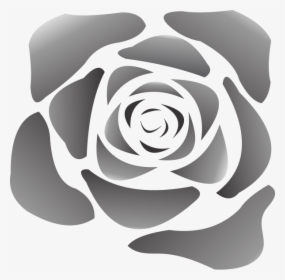 Black Rose Png Clip Arts - Cartoon White Rose Png, Transparent Png, Free Download