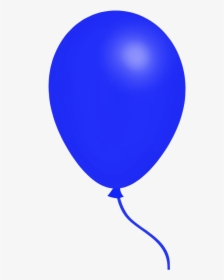 Blue Balloon Clipart - Balloon, HD Png Download, Free Download