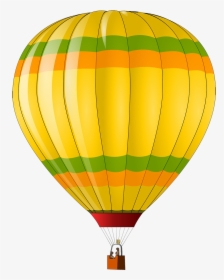 Colorful Hot Air Balloon Clipart - Clip Art Hot Air Balloon, HD Png Download, Free Download