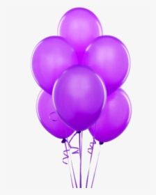 Purple Transparent Balloons Clipart M=1381010400 - Purple Balloons Transparent Background, HD Png Download, Free Download