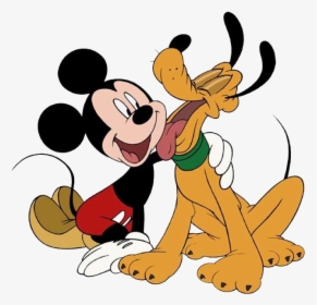 Pluto Mickey Mouse Minnie Mouse The Walt Disney Company - Mickey Mouse En Pluto, HD Png Download, Free Download