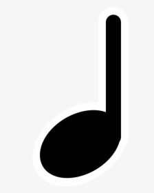 Mono Music Quarternote - Music Symbols Quarter Note, HD Png Download, Free Download