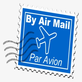 Air Mail Postage Stamp Png Clip Arts - Air Mail Clipart, Transparent Png, Free Download